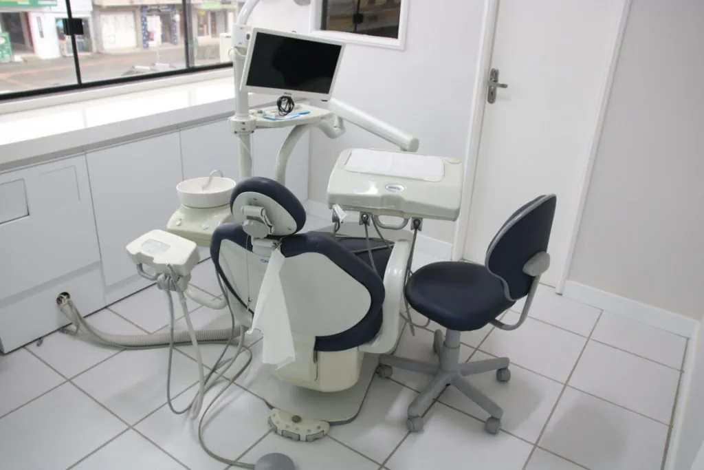 Detalhe da estrutura da Ortodontia Piraquara